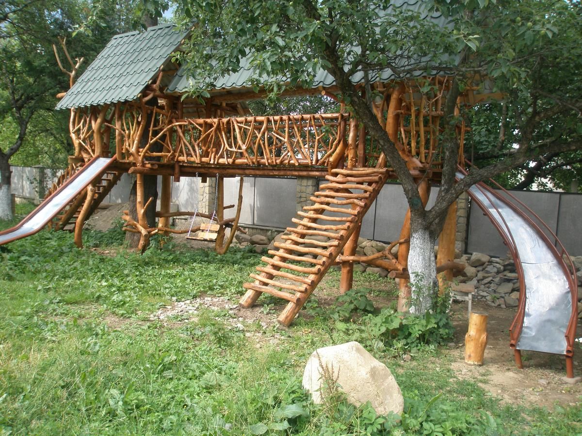 Отель Гуцульская хата Яремче-33